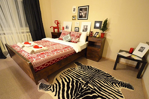 Дабл-Ю - Комната в апартаментах с двуспальной кроватью - В номере